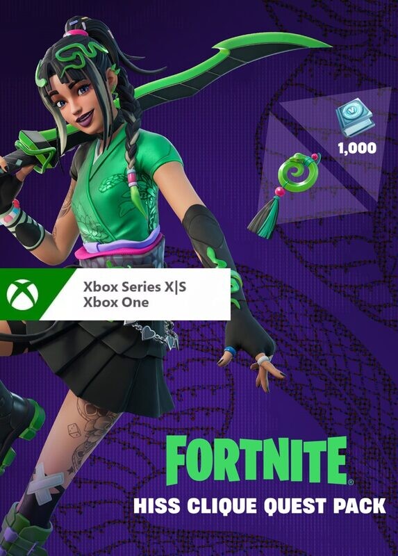 🔥Fortnite: Hiss Clique Quest pack key XBOX