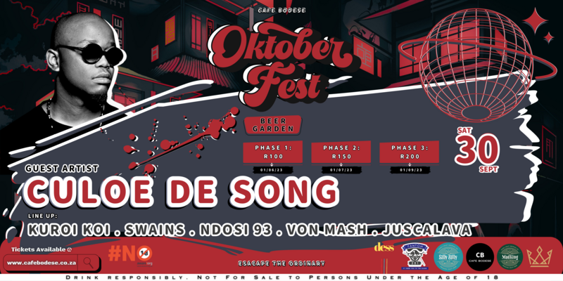 OktoberFest - 30 Sept