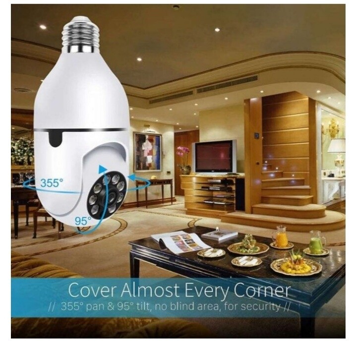 Rechargeable CCTV surveillance camera + full set of accessories

