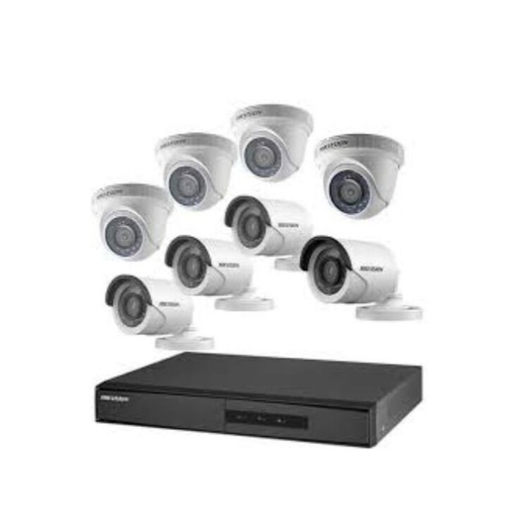 1080P CCTV Camera 4 Indoor + 4Outdoor Camera + 8Channel DVR

