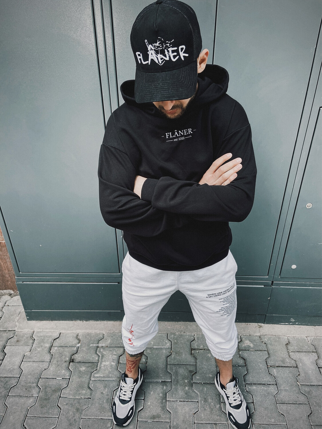 FLÂNER “Emerge from Shadows” hoodie