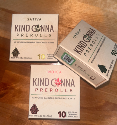 Kind Canna Preroll 3.5G | 10 Pack Kind Canna Preroll 3.5G | 10 Pack