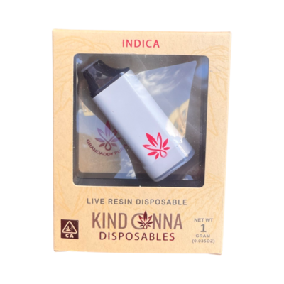 Kind Canna Live Resin Disposable | 1G