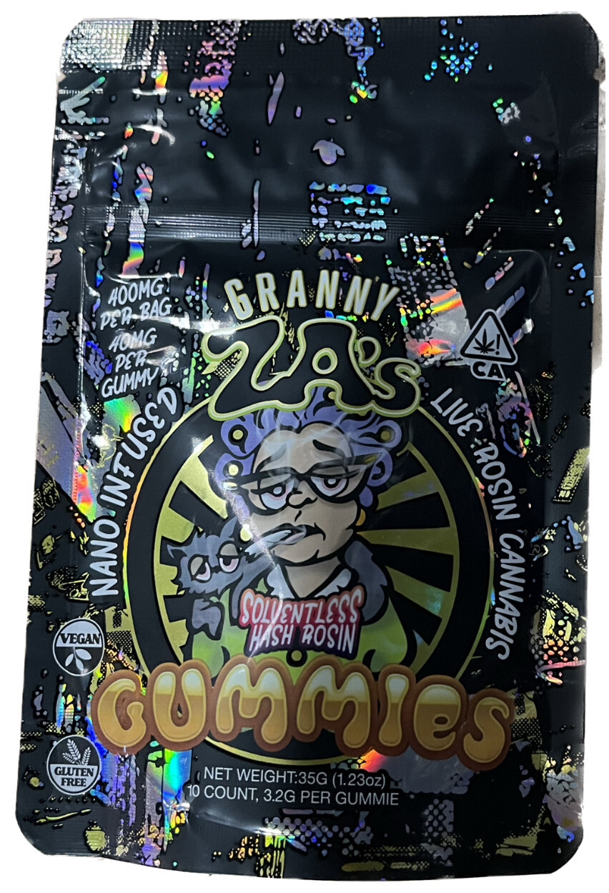 Granny Za’s Rosin Gummy 40MG | 400MG