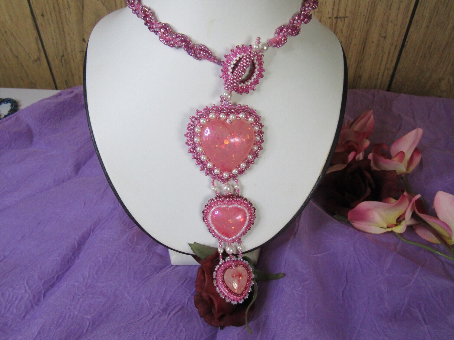 3 Pink Hearts