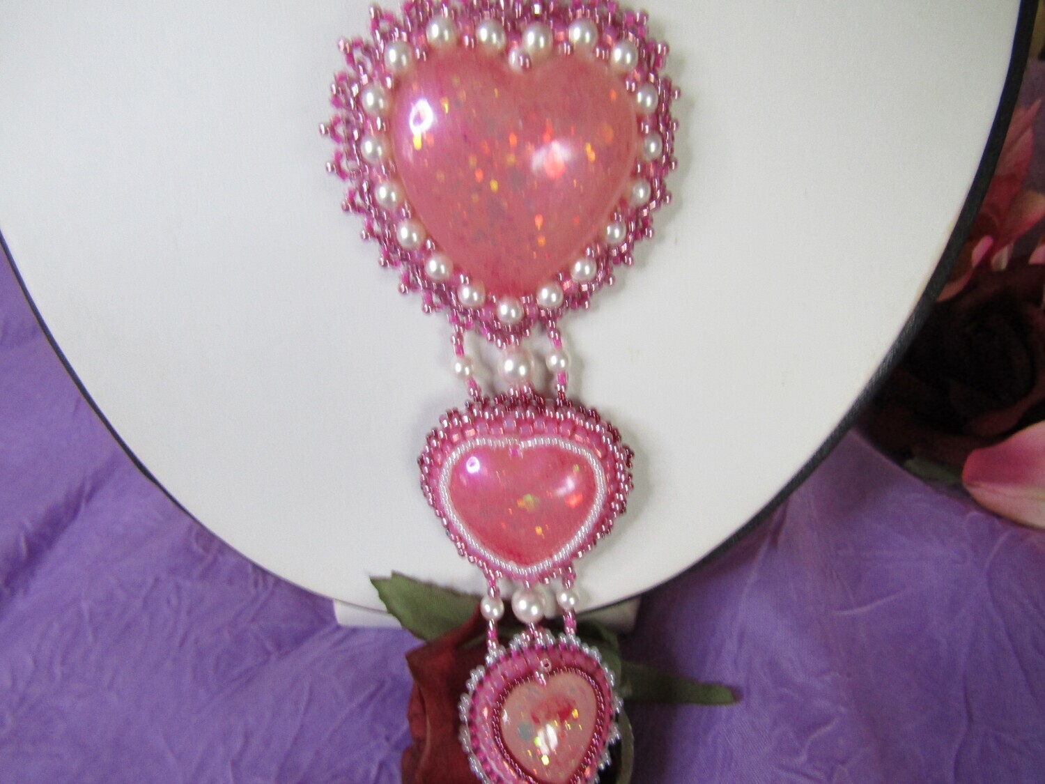 3 Pink Hearts