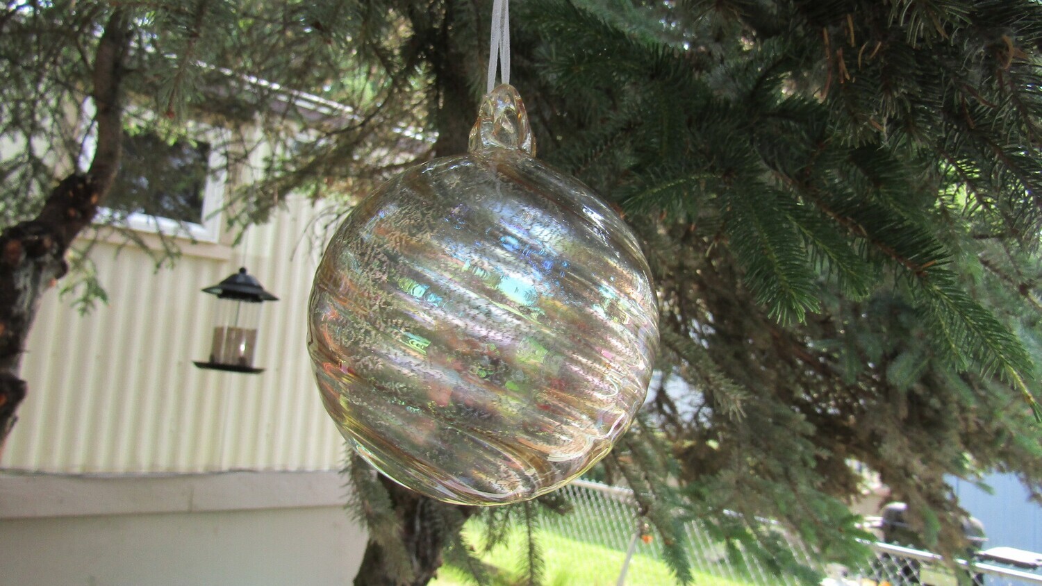 Copper and Bronze Christmas Ornament Cover