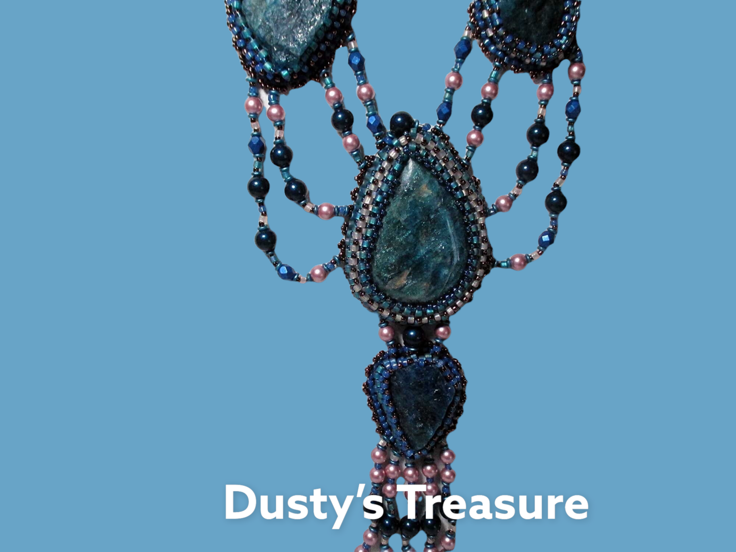 Apatite Tear Drop Necklace