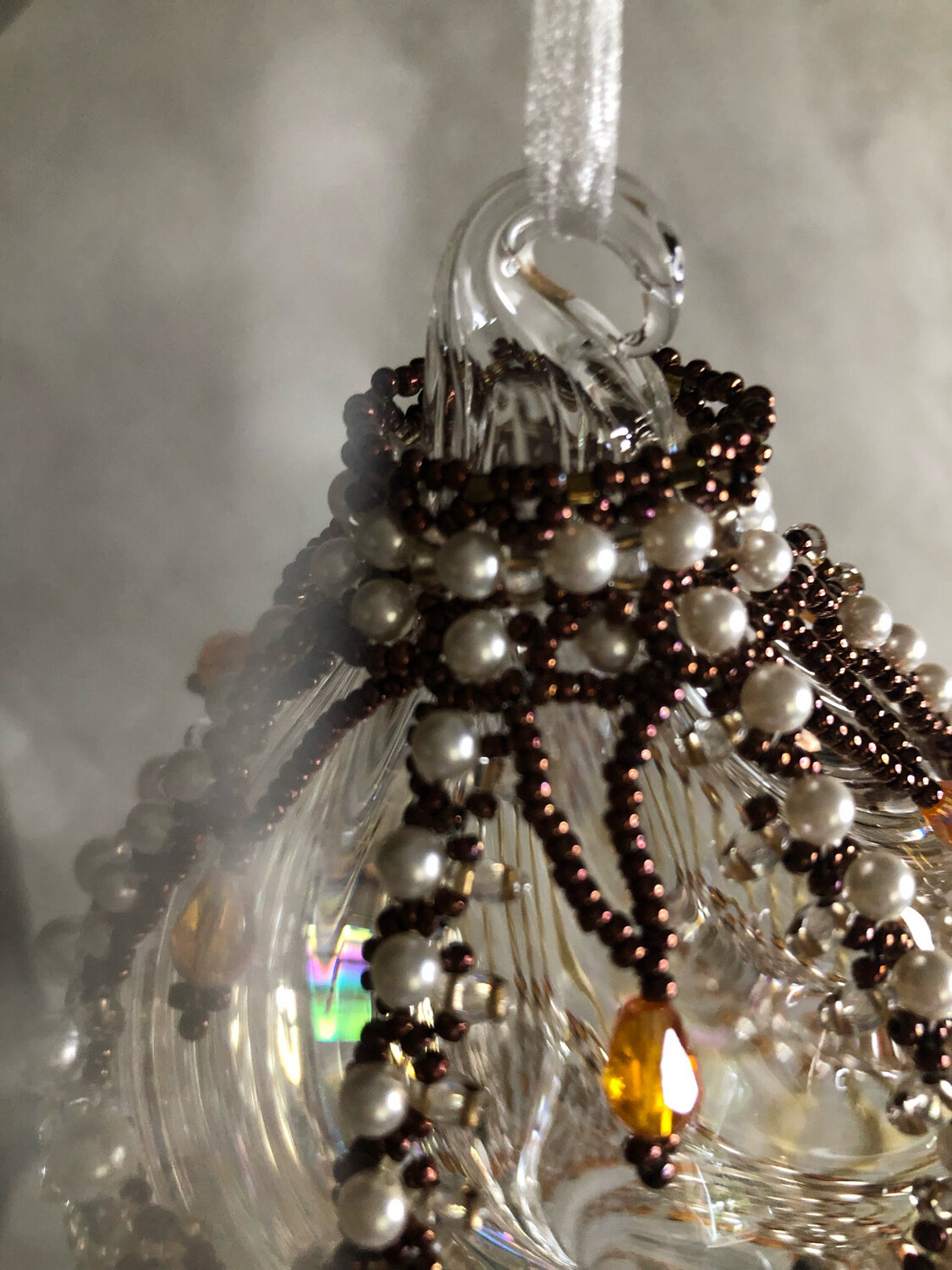 Copper and Bronze Christmas Ornament Cover