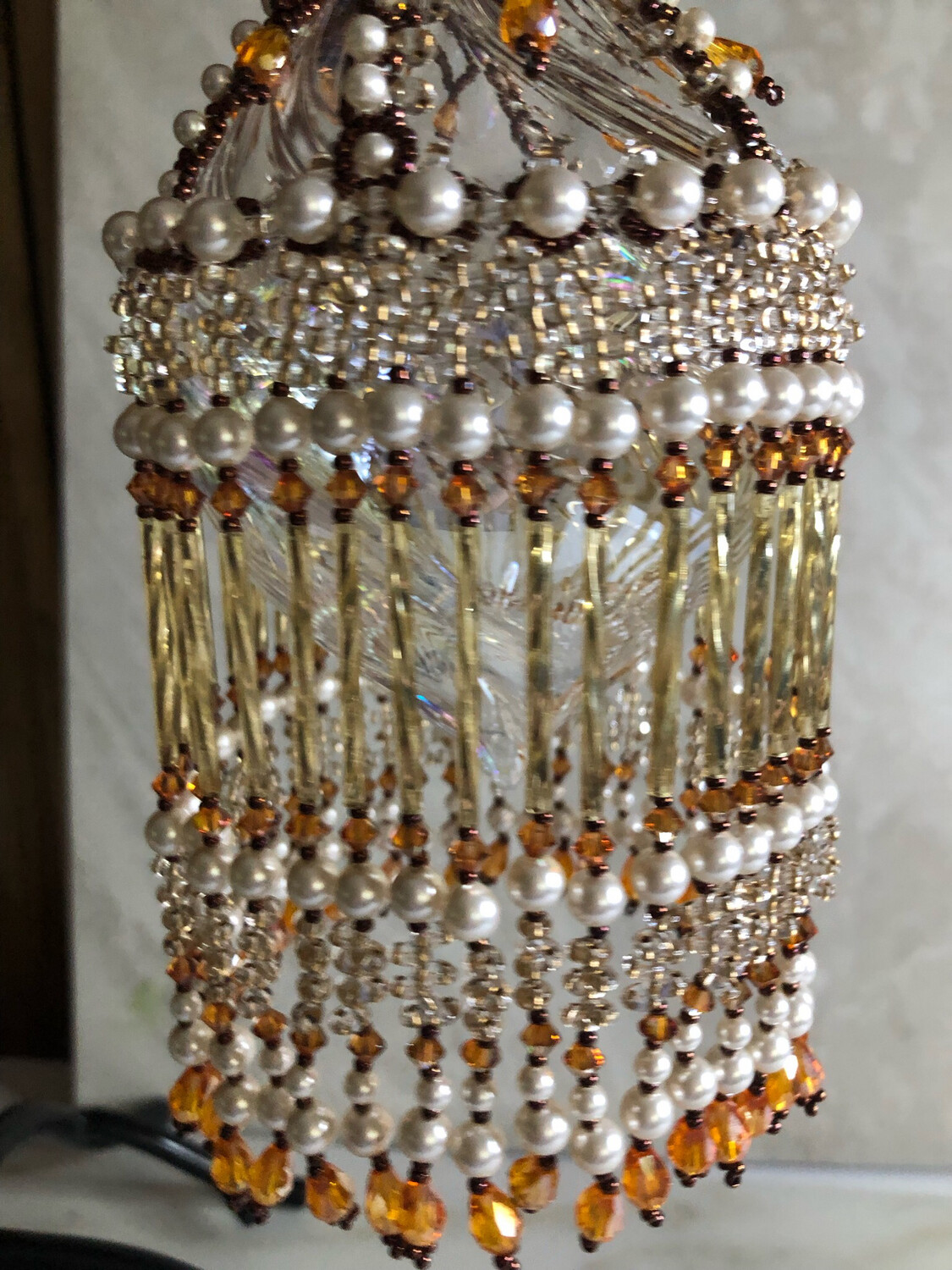 Copper and Bronze Christmas Ornament Cover