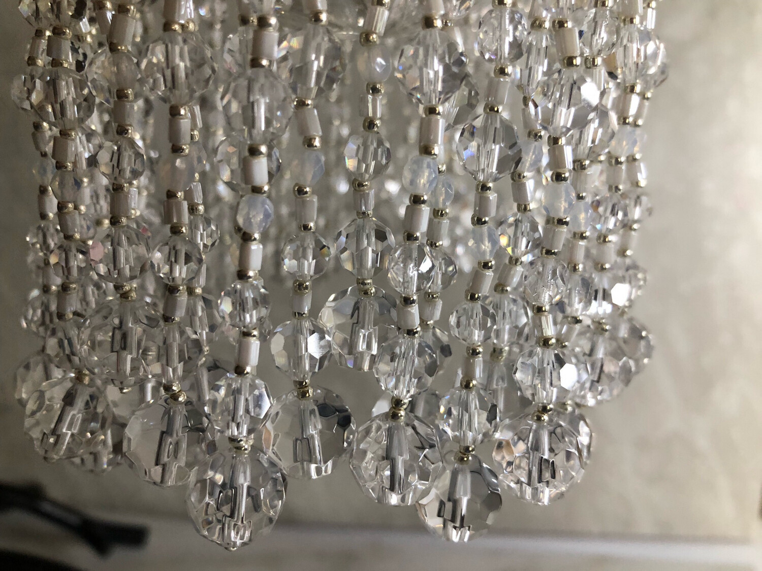 Frosty Ornament Cover With Glass Bulb