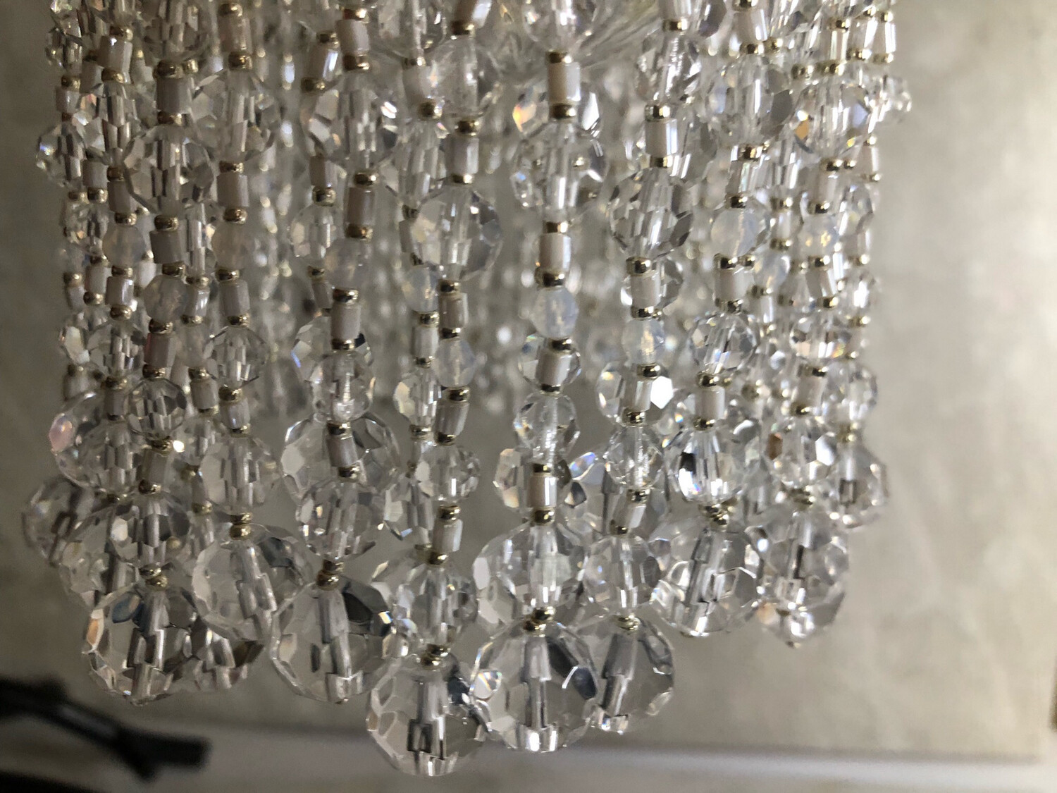 Frosty Ornament Cover With Glass Bulb