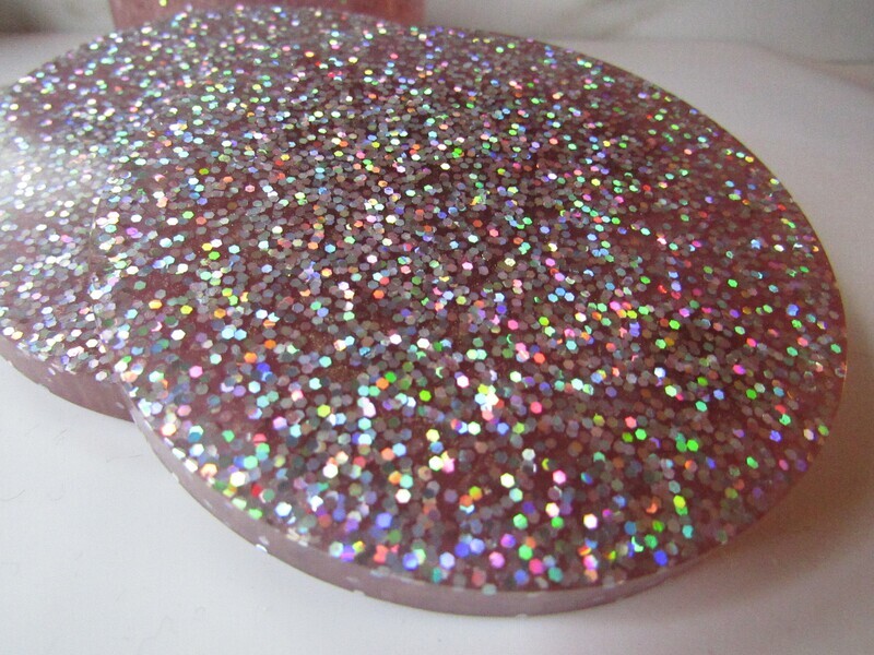 All that is glitter is always good coaster set