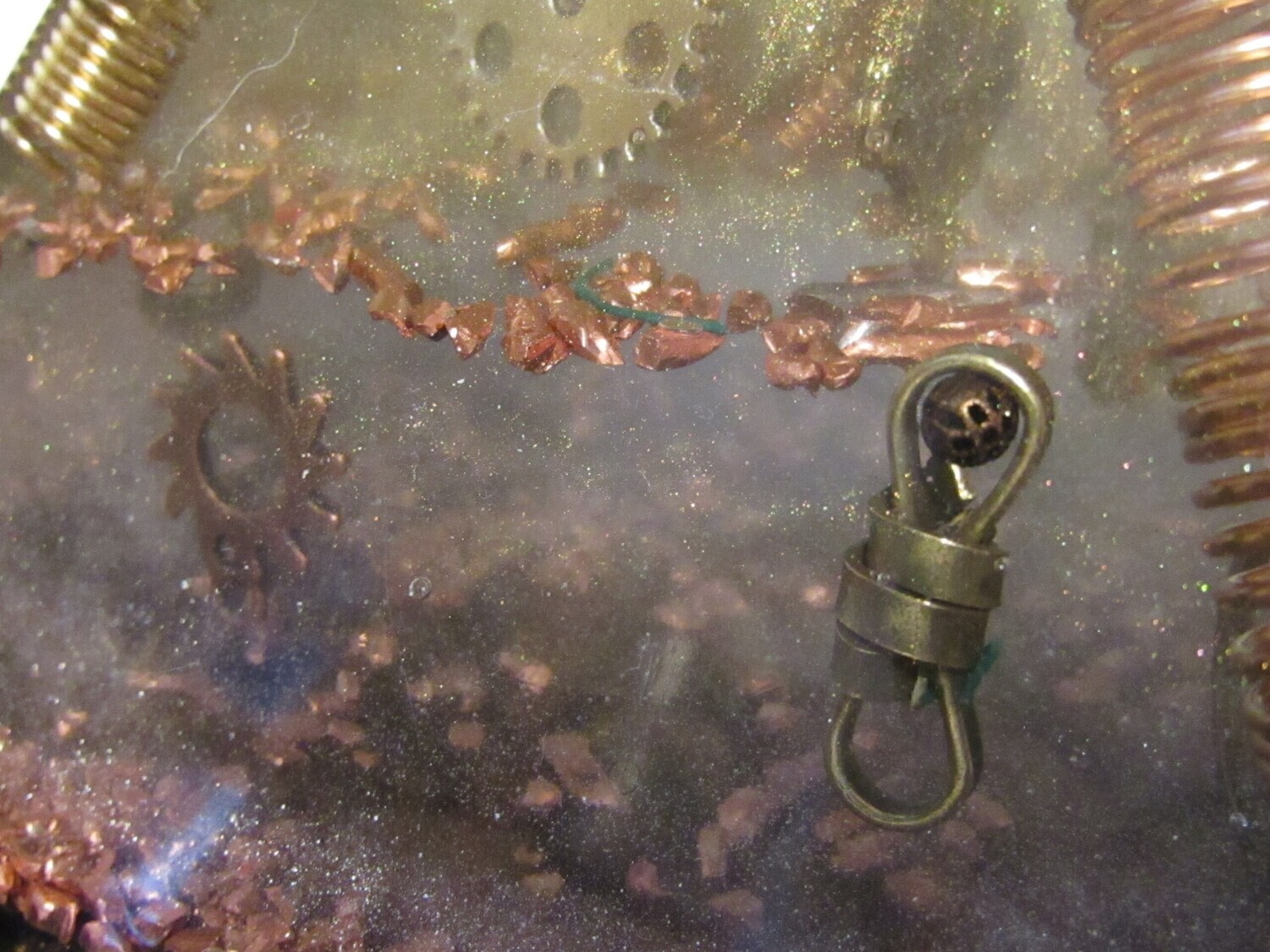 Copper Orgonite Large Pyramid