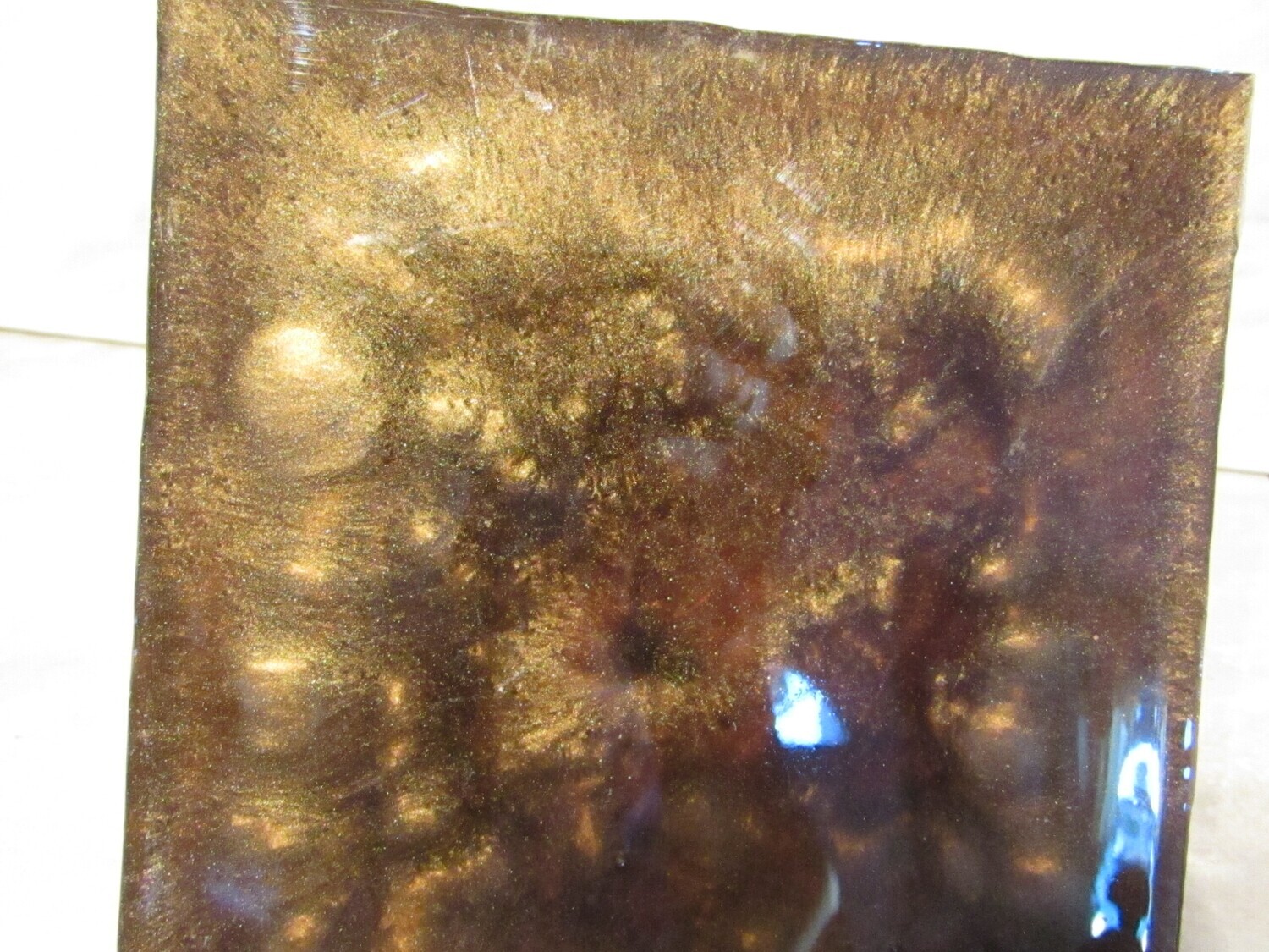 Copper Flower Orgonite Pyramic