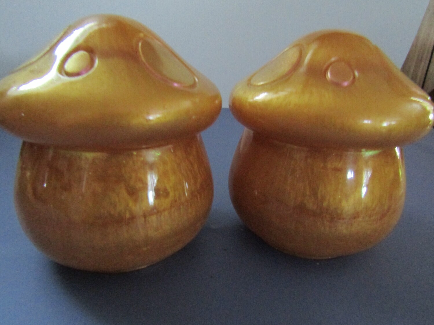 Gold Mushroom Trinket Jars