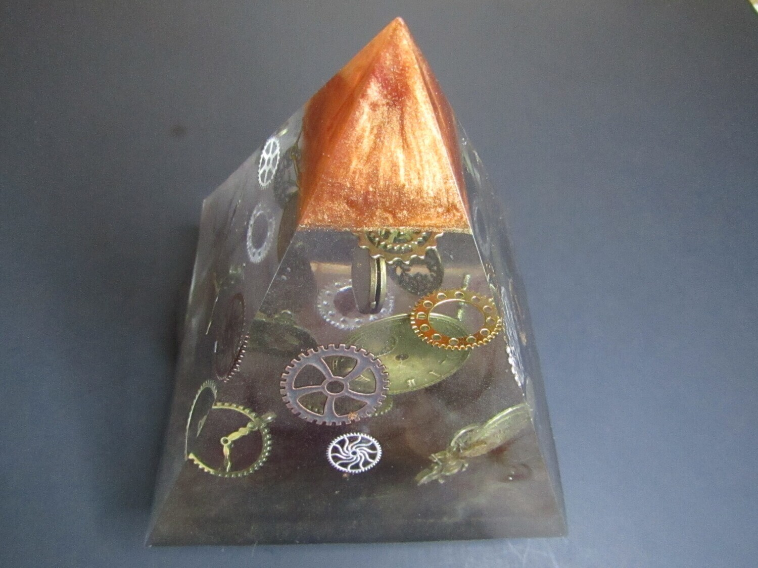 Tic Tok Goes the Clock this Pyramid is a time piece