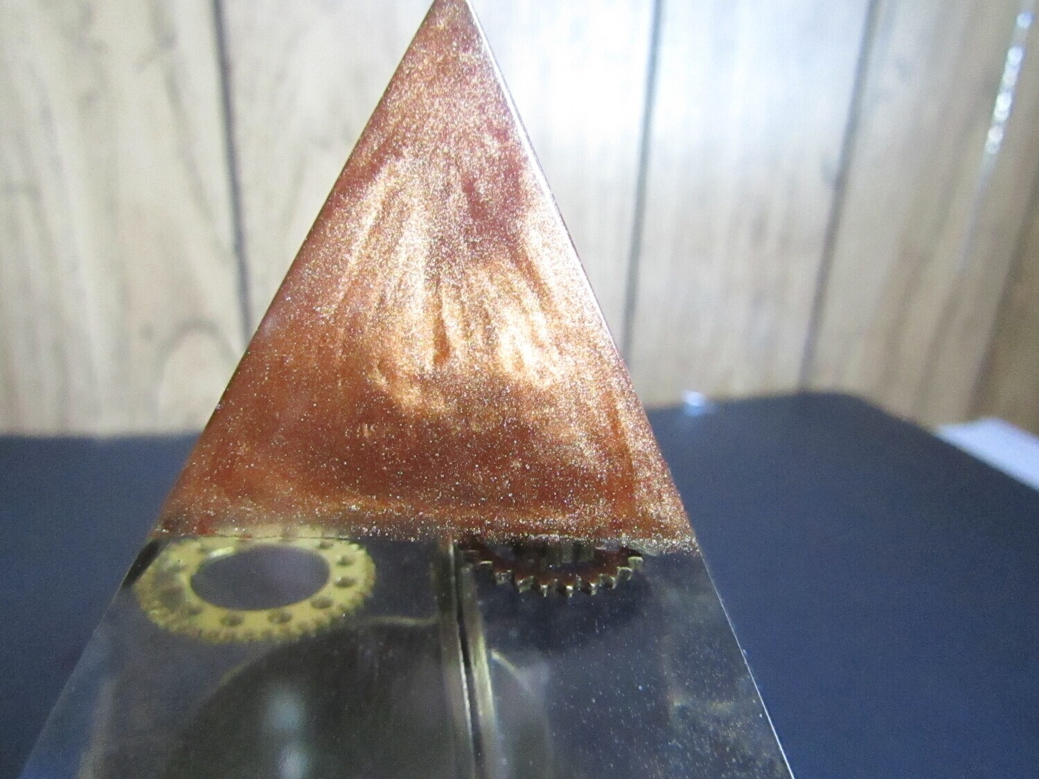 Tic Tok Goes the Clock this Pyramid is a time piece