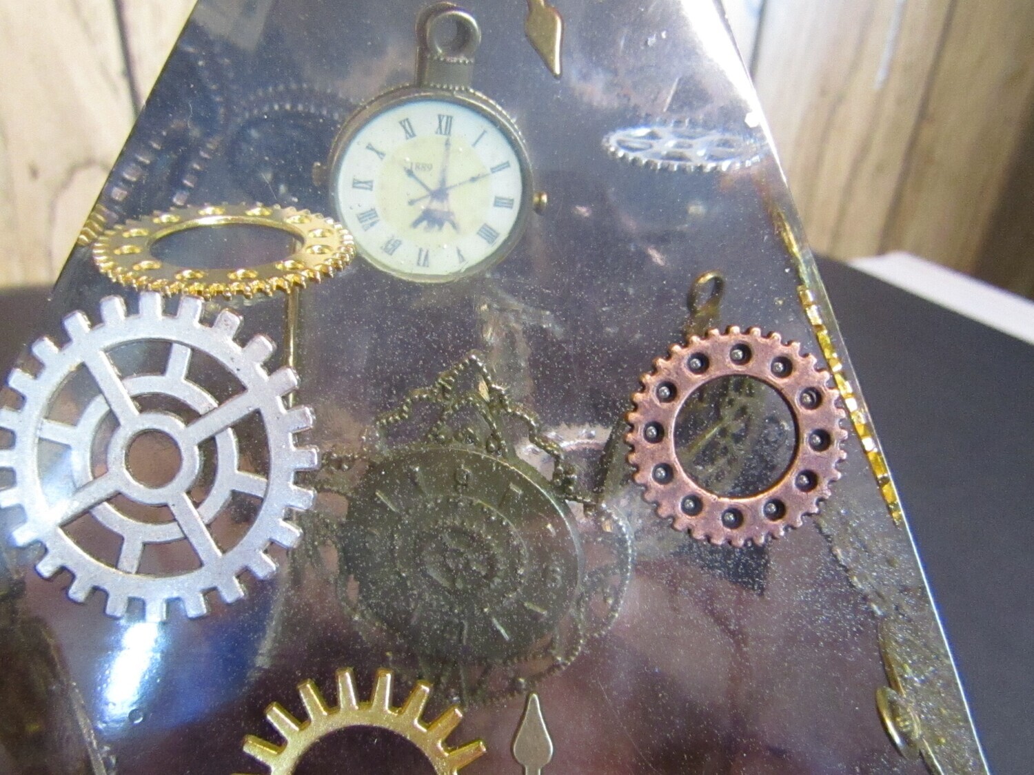 Tic Tok Goes the Clock this Pyramid is a time piece