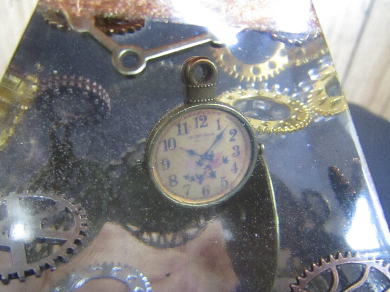 Tic Tok Goes the Clock this Pyramid is a time piece