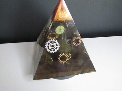Tic Tok Goes the Clock this Pyramid is a time piece