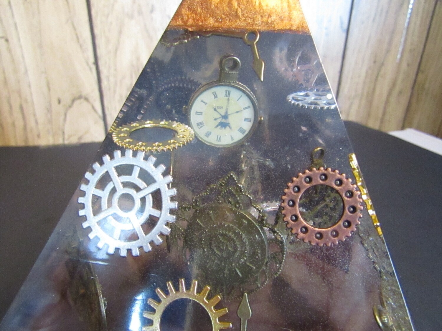 Tic Tok Goes the Clock this Pyramid is a time piece