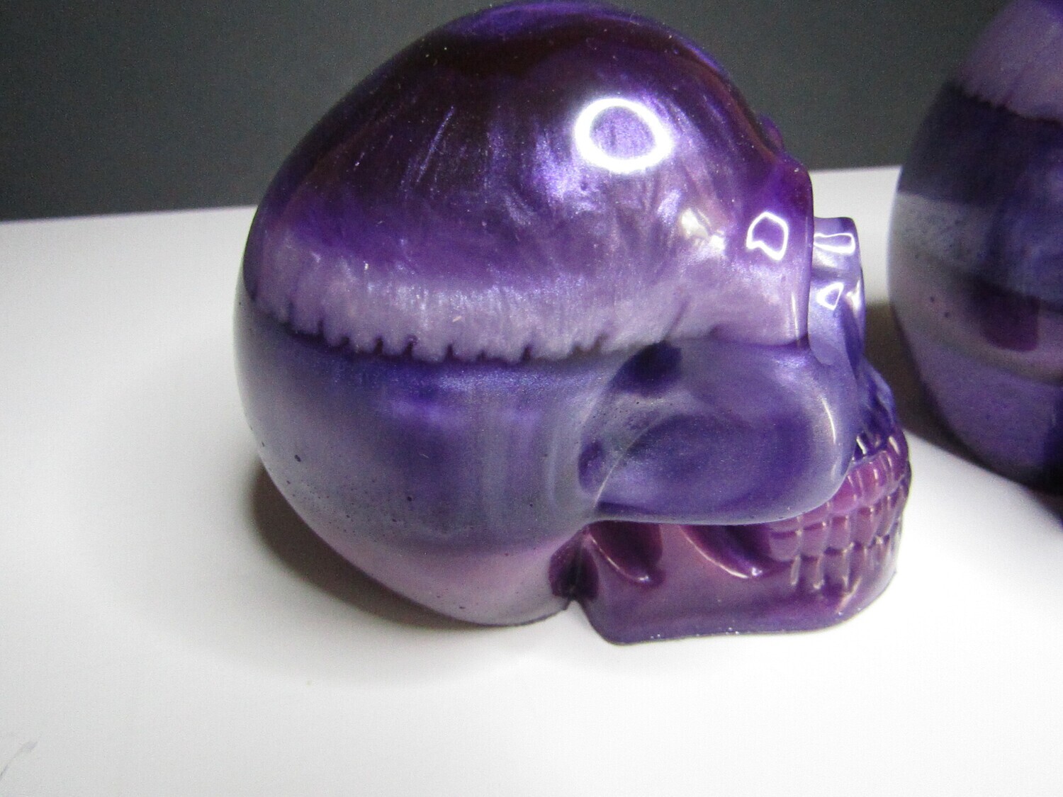 Purple and white Sculls