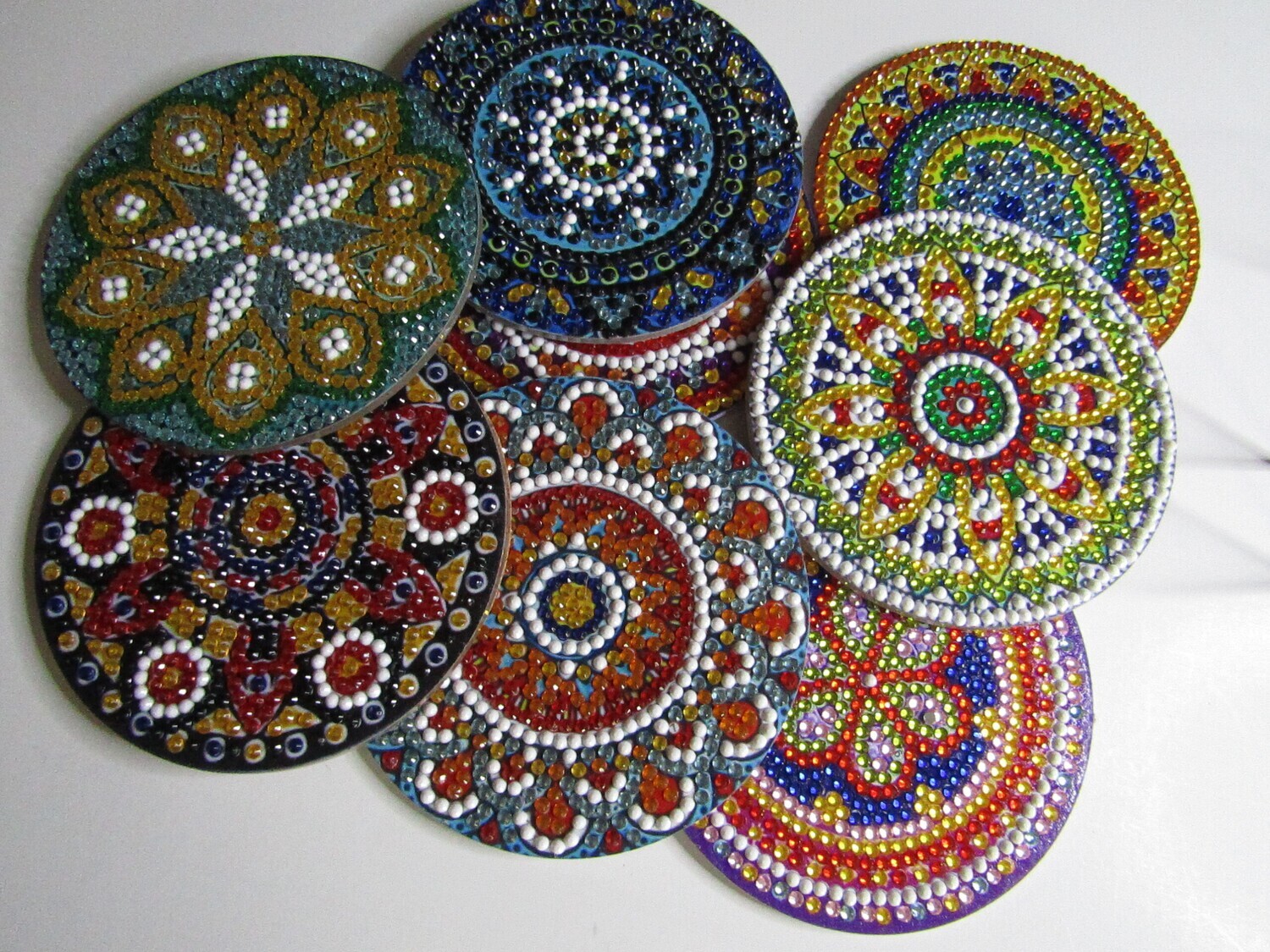 Mandala Diamond Art Coasters