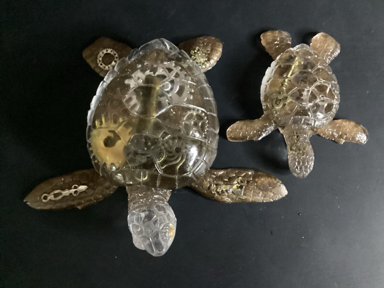 Steampunk Turtles Keys And Gears