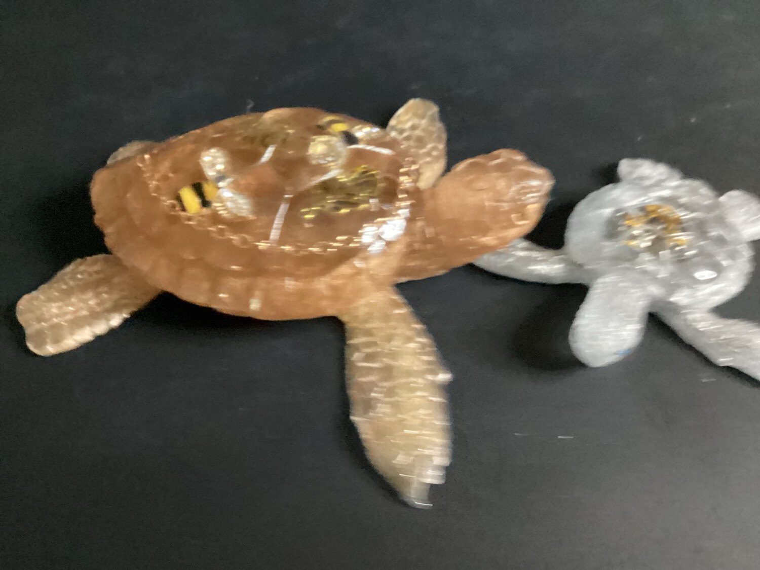 Copper And Silver Bee fantastic Turtles