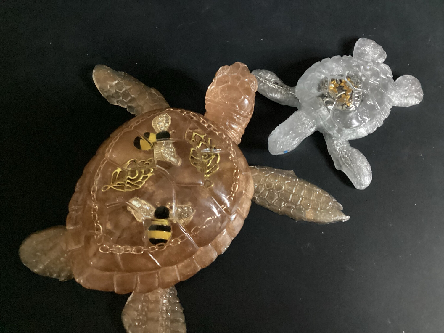 Copper And Silver Bee fantastic Turtles