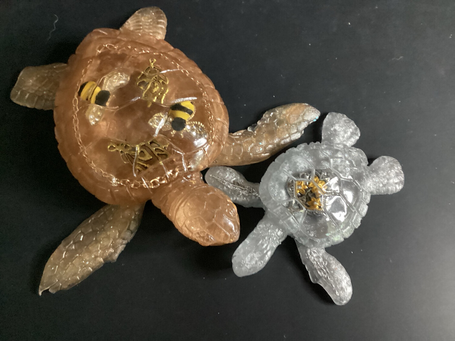 Copper And Silver Bee fantastic Turtles