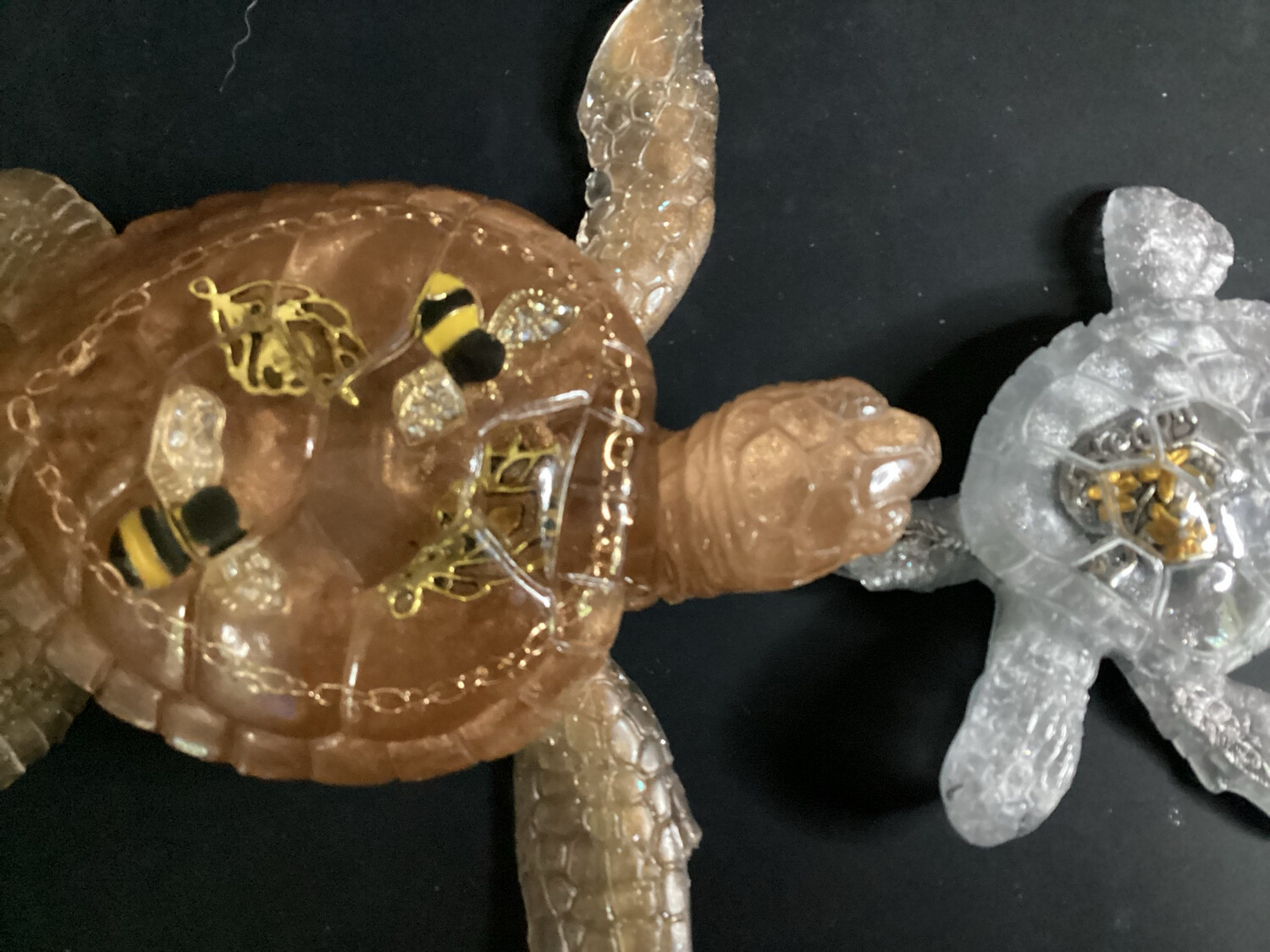 Copper And Silver Bee fantastic Turtles