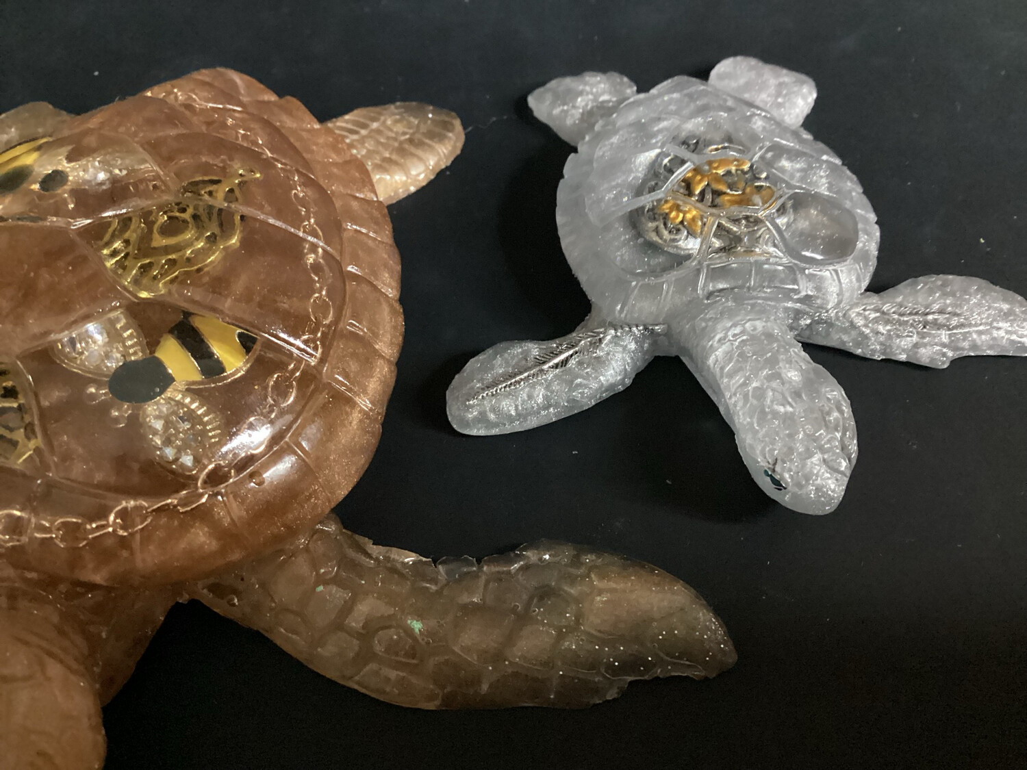 Copper And Silver Bee fantastic Turtles