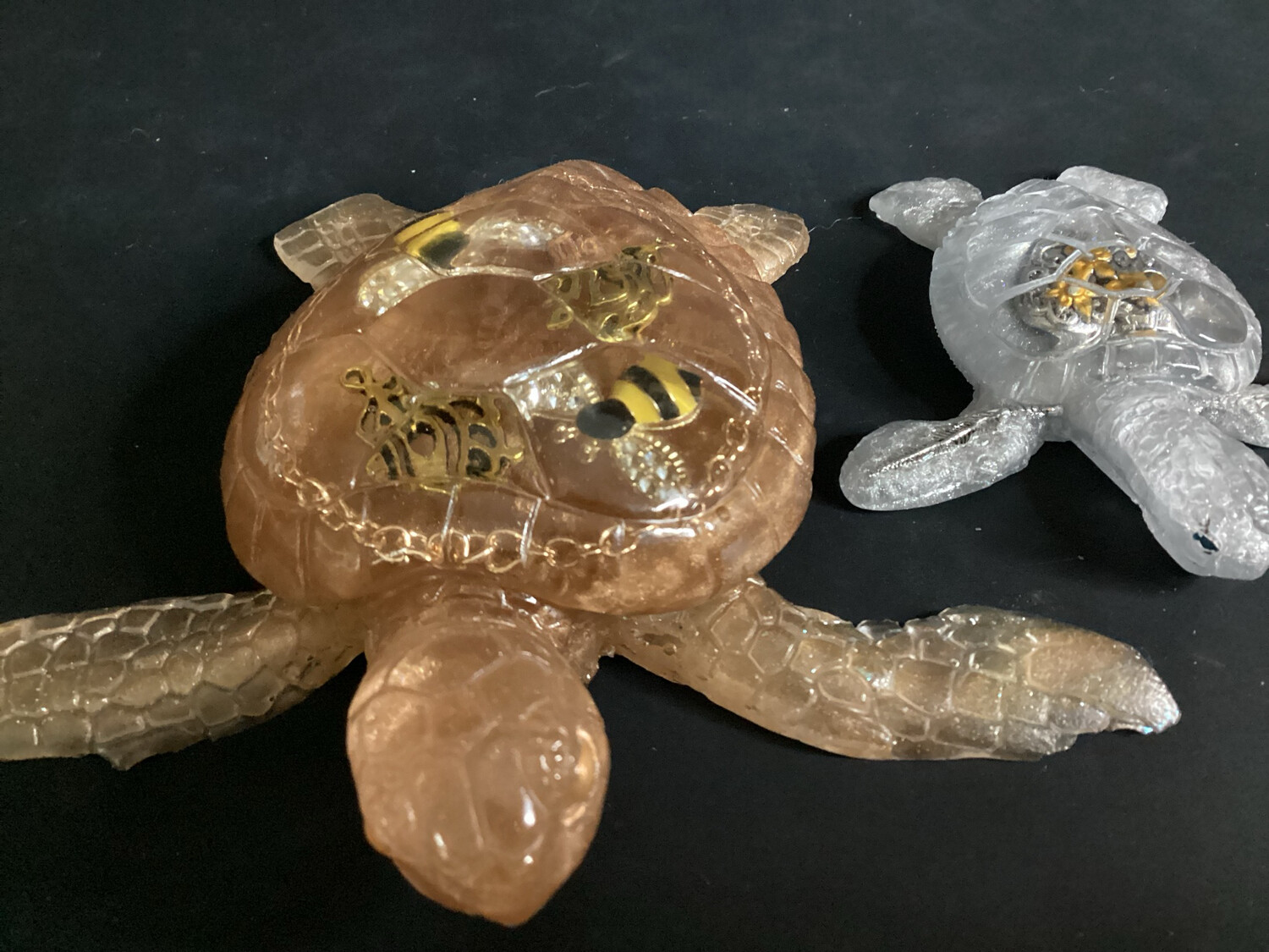 Copper And Silver Bee fantastic Turtles