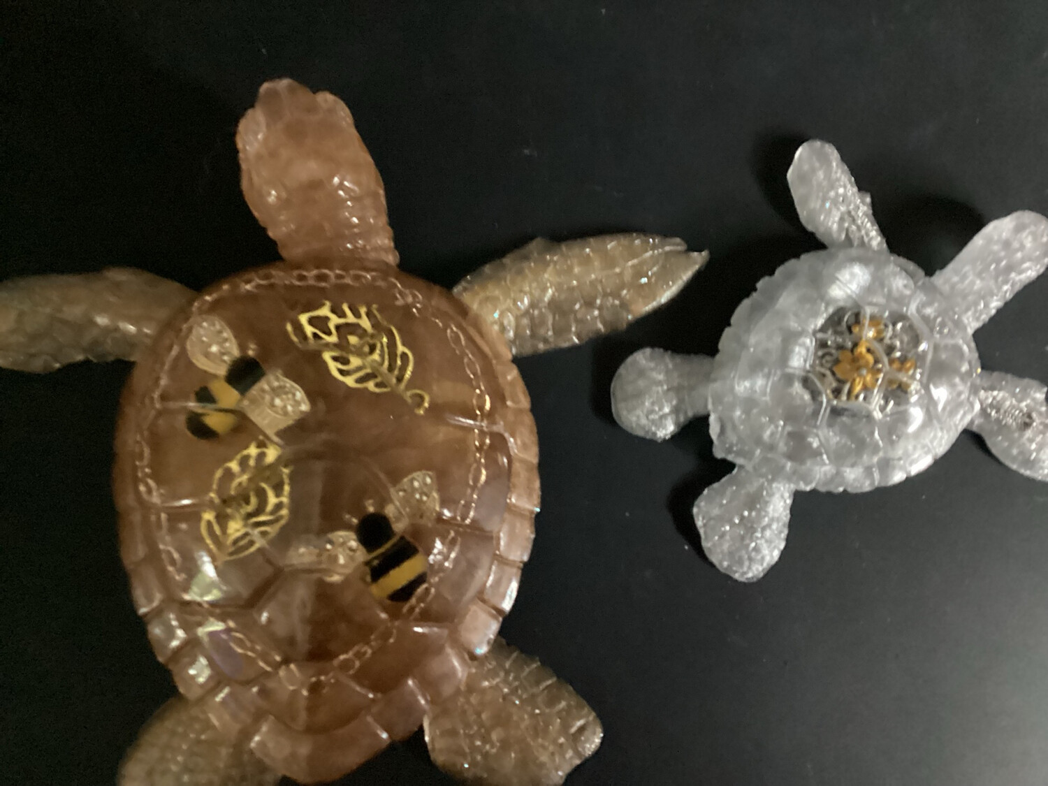 Copper And Silver Bee fantastic Turtles