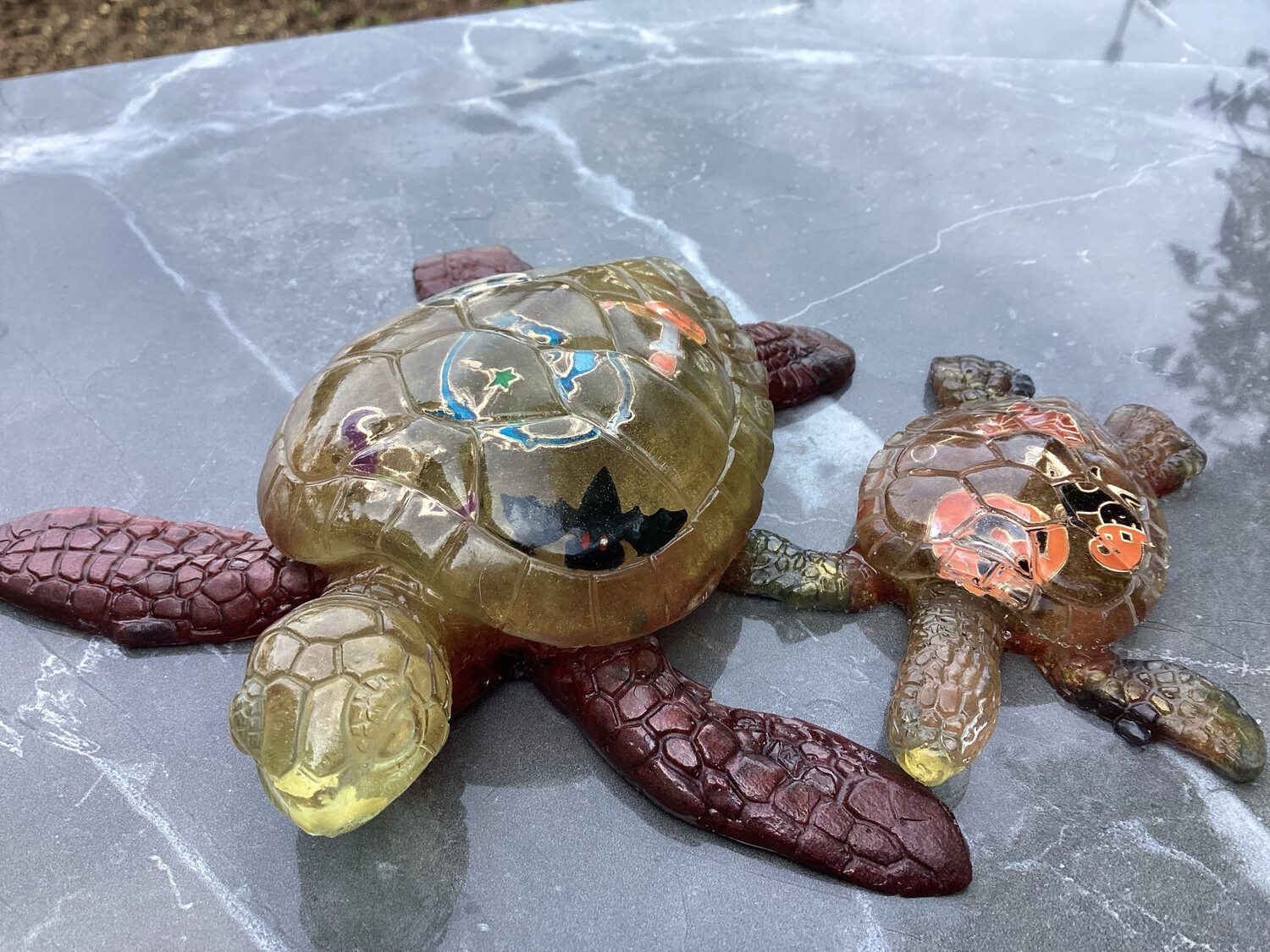 Halloween Turtles Mom And Child