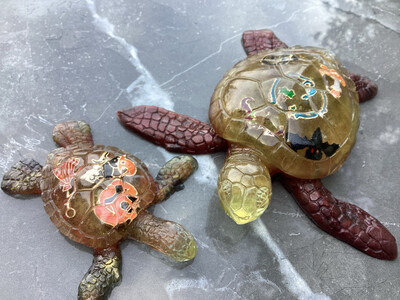 Halloween Turtles Mom And Child