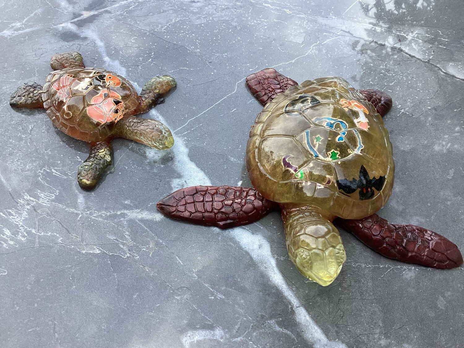 Halloween Turtles Mom And Child
