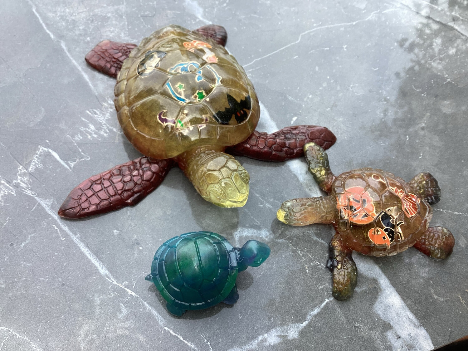 Halloween Turtles Mom And Child