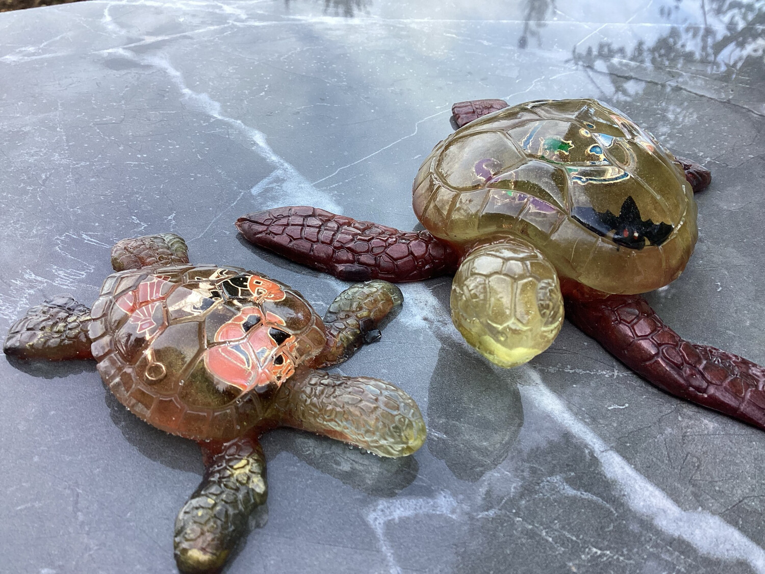 Halloween Turtles Mom And Child
