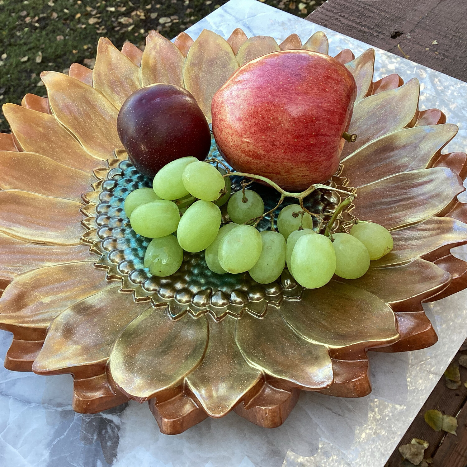 Golden Sunshine In A Delicate Bowl