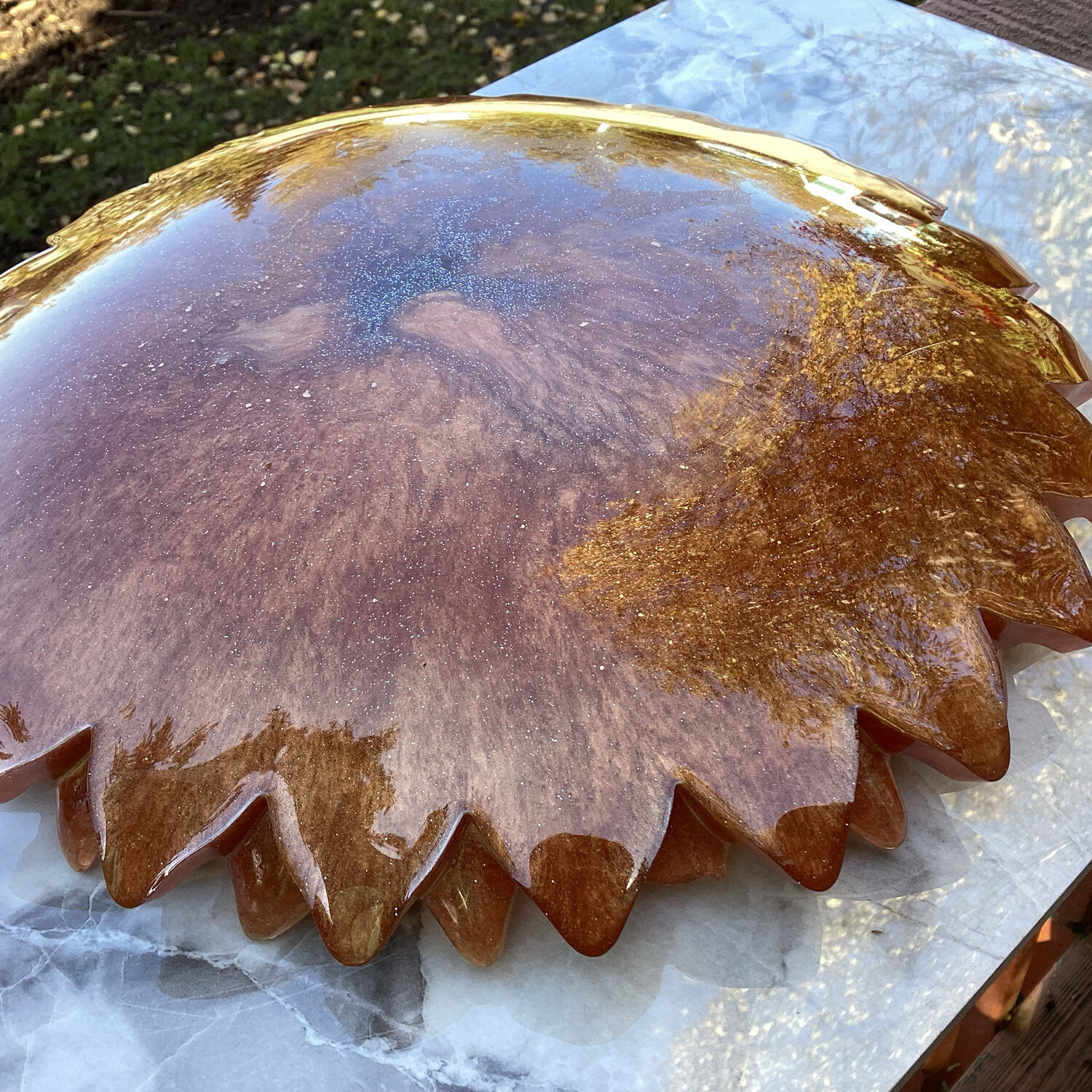 Golden Sunshine In A Delicate Bowl