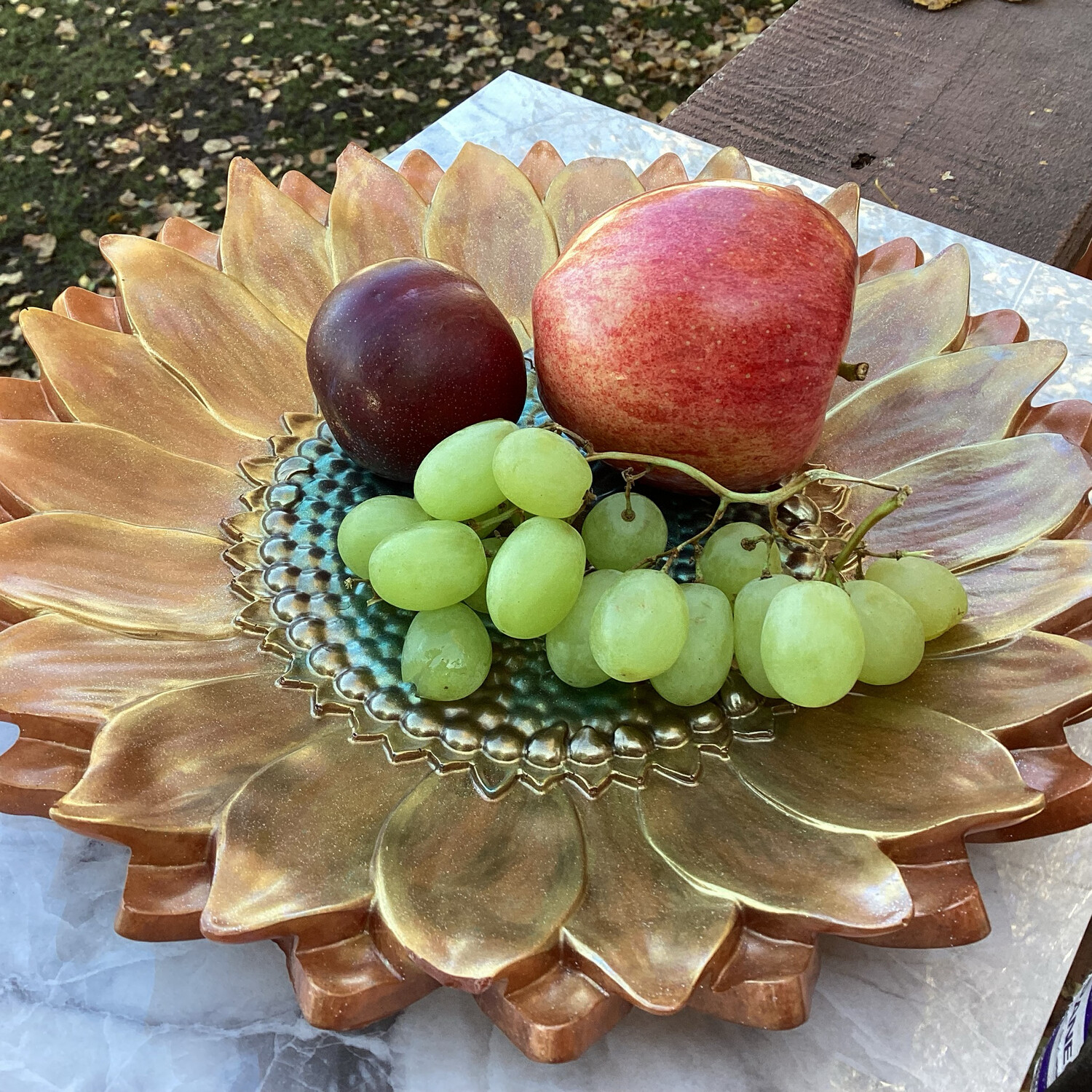 Golden Sunshine In A Delicate Bowl
