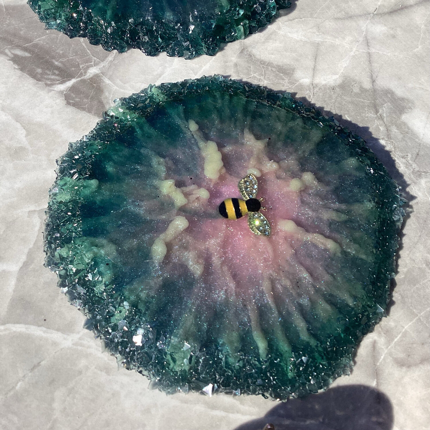 Busy Bees And Flowers 💐 Buzzing Together