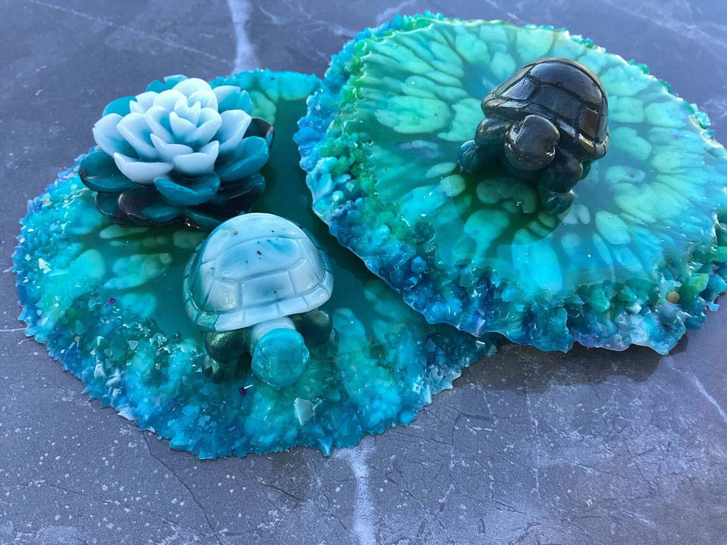 Sweet Delicate Flower Coasters