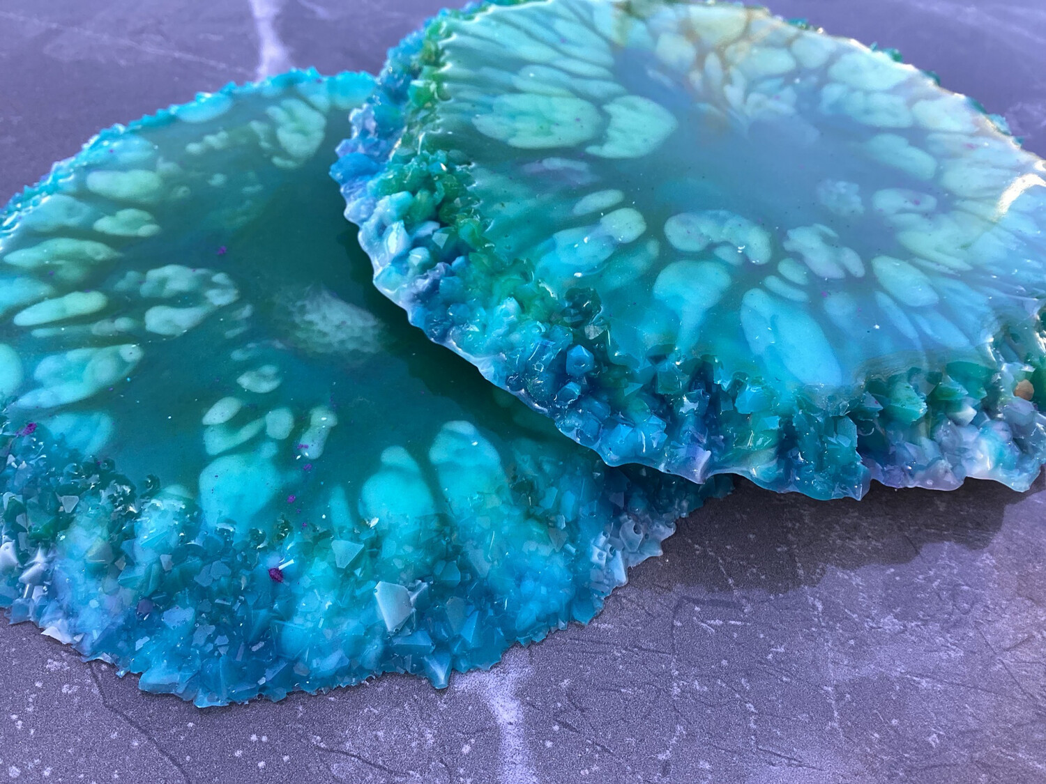 Sweet Delicate Flower Coasters