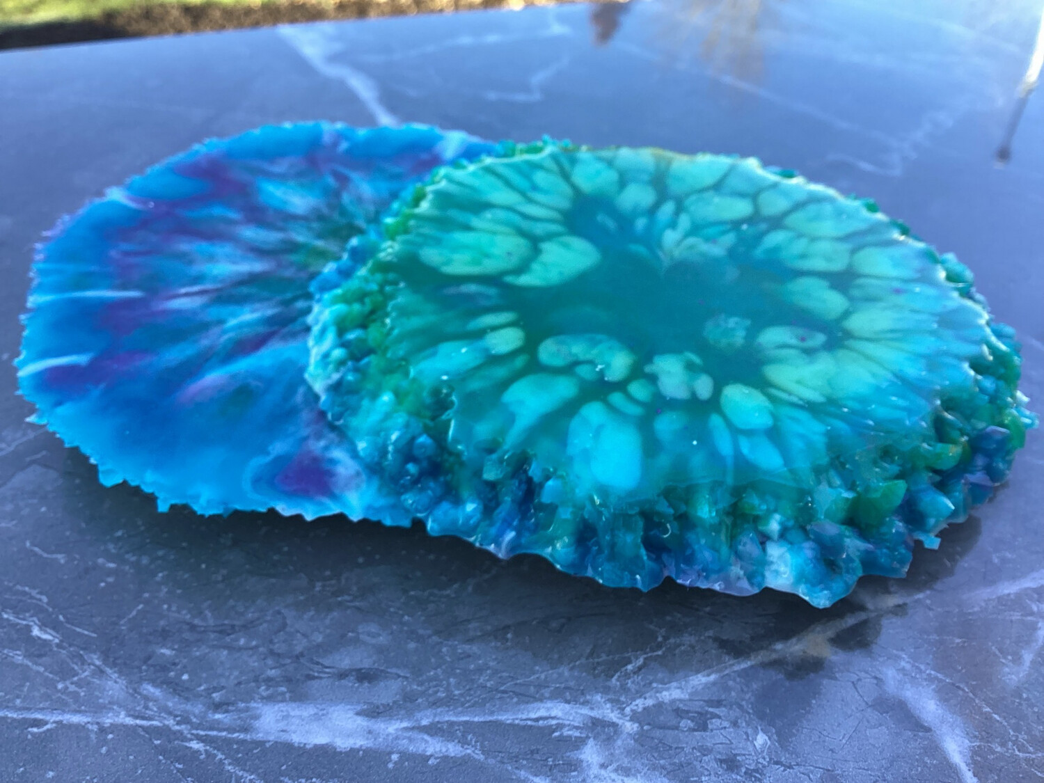 Sweet Delicate Flower Coasters