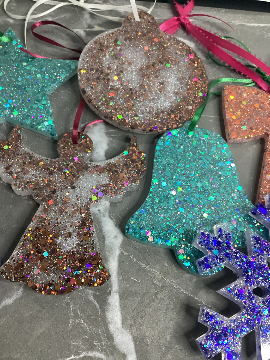 Christmas Resin Ornaments