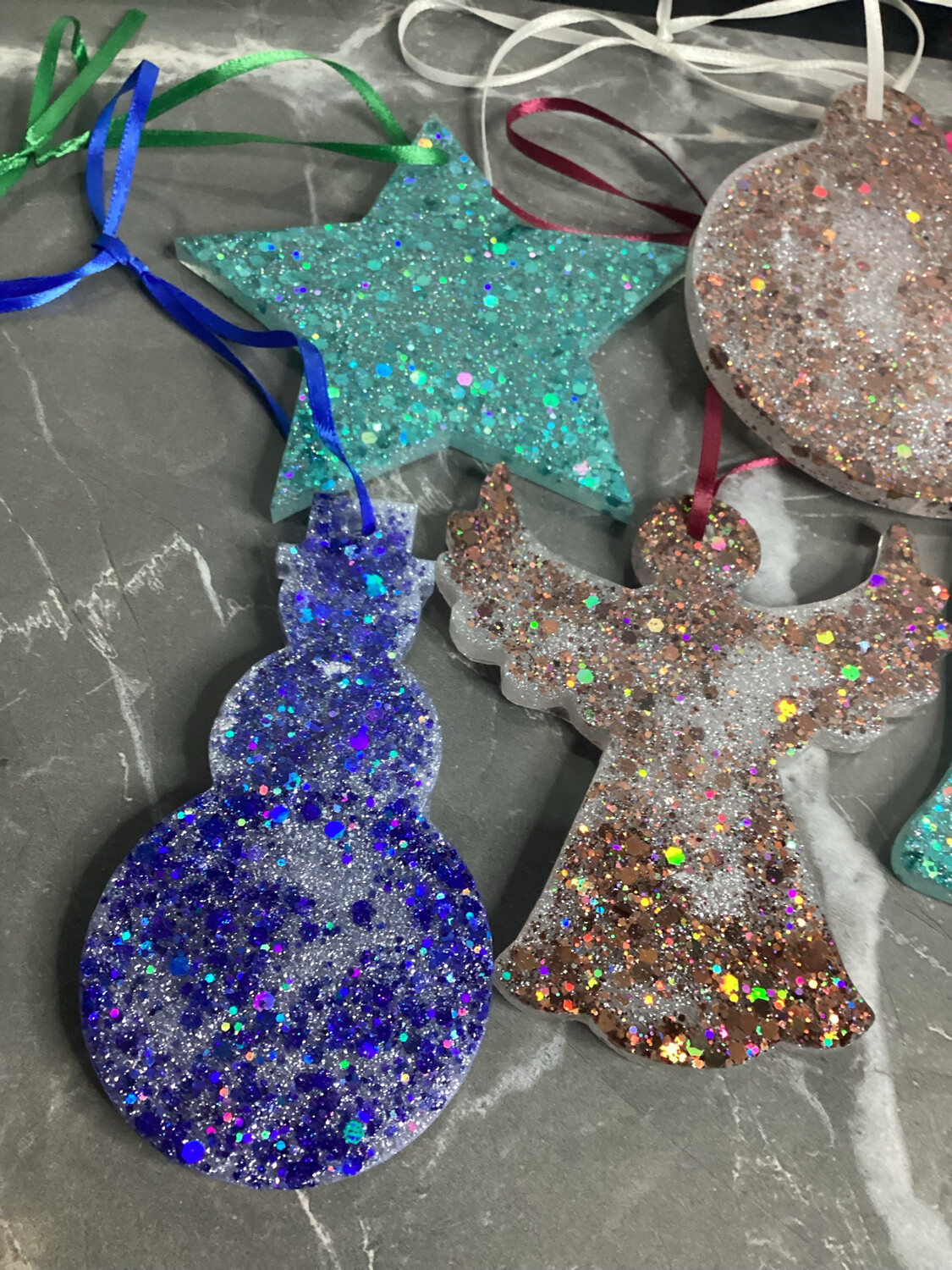Christmas Resin Ornaments